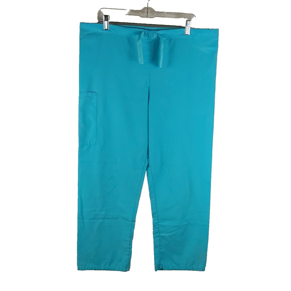 Jasco Uniform Women's Scrub pant Size Small Blue Turquoise? - Picture 1 of 4